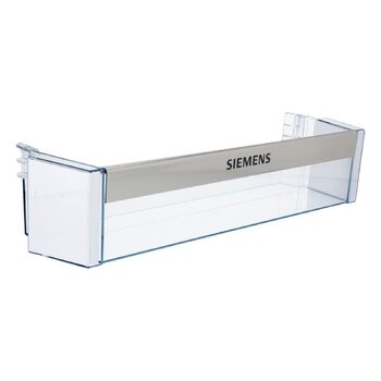 Полиця для пляшок LUTH Premium Profi, сумісна з Siemens 00745099, 472x120 мм для дверей холодильника/морозильної камери