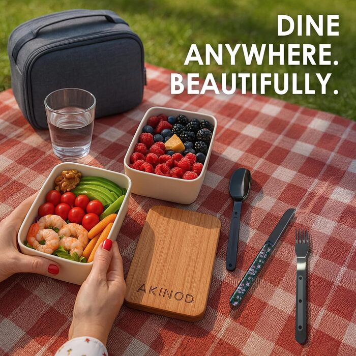 Набір фіксованих столових приборів Akinod 12х34