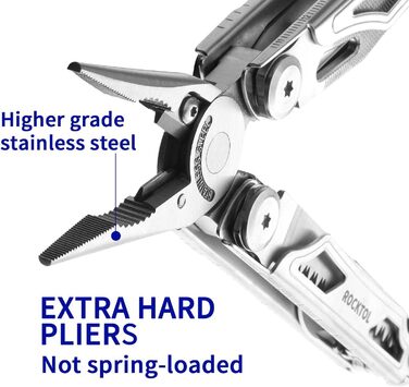 Багатофункціональні плоскогубці, кемпінгові плоскогубці 22 в 1 з вогнегасником, аварійним свистком, розбивачем скла, запобіжним за