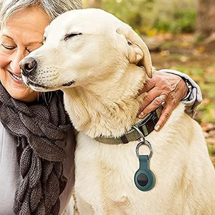 Чохол для підвіски Apple AirTag, брелок Airtag силіконовий стійкий до подряпин, чохол для Air Tag з кільцем для ключів 5 шт., 5 шт