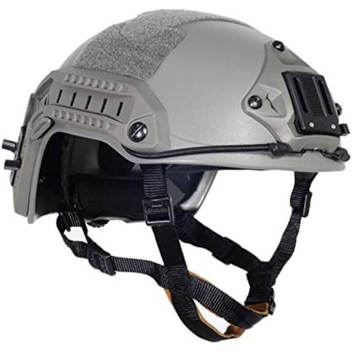 Морський страйкбольний шолом для пейнтболу - Регульований військовий відкритий тактичний захисний шолом швидкого доступу для тактичного бою армійського полювання XL FG