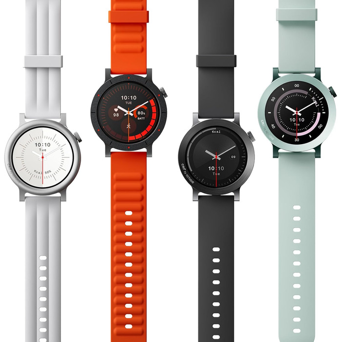 Розумний годинник 1.43&quot AMOLED, 13 днів автономної роботи, подвійний GPS, Bluetooth-дзвінки з шумопоглинанням AI, відстеження серцевого ритму та сну Темно-сірий, 3 Pro