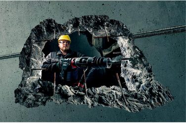 Комбінований молоток ХЕВ 8-45 BL (600766500) пластиковий кейс