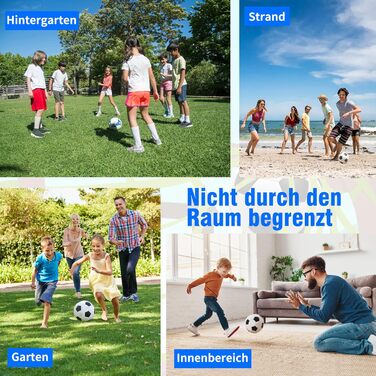 Футбольні ворота, стіна-мішень для дітей, вуличні футбольні ворота для дітей зі стіною-мішенню, висувні ворота 3-в-1 з 5 лунками для стрільби та сумкою для перенесення, кілки для землі, 3 мішені та 6 перешкод, сині