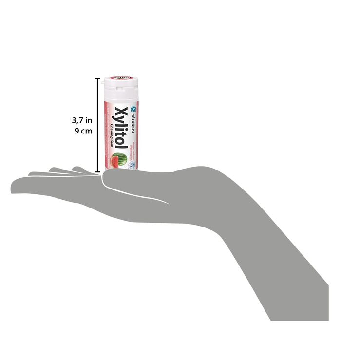 Жувальна гумка miradent Xylitol Dental Care кавун– 12 шт.