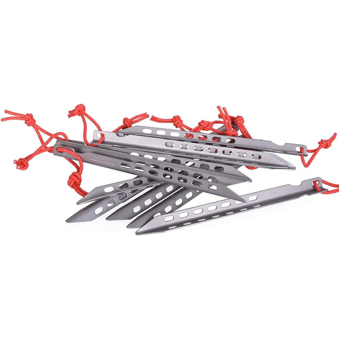 Титанові кілочки Надлегкі цвяхи для намету Кемпінгові наметові кілки Зовнішні портативні кілочки Стовпи для намету Стовпи для наме