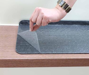 Килимки для ніг Рим прямокутні - різні Варіанти та кольори набору (14 шт. світло-сірий)