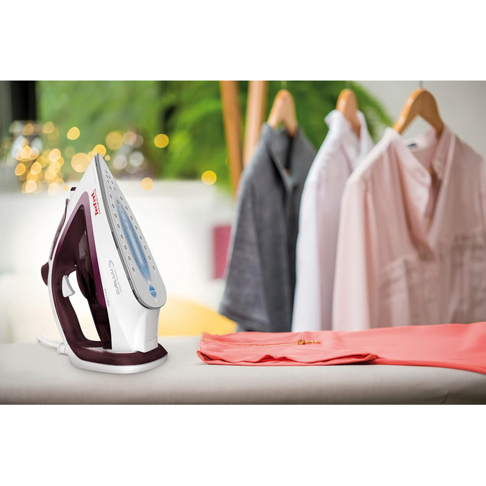 Парова праска 190 г/хв. паровий удар вертикальна подача пари XL отвір для заливання води стійка полиця підошва Durilium AirGlide б