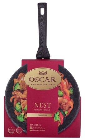 Сковорода з кришкою Oscar Nest, 28 см (6683340)