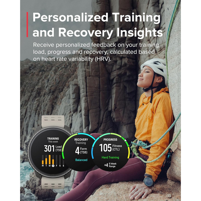 Годинник SUUNTO Vertical Adventure смарт-годинник із GPS, двочастотна GPS-навігація, безкоштовні офлайн-карти, сонячна зарядка, час роботи від батареї до 65 днів, корпус військового класу, водонепроникність 100 м, вертикальний сонячний пісок