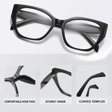 Окуляри Long Keeper Blue Light Filter Glasses Жіночі комп&39ютерні окуляри Cat Eye Anti Blue Light Anti Eyestrain Red Clear