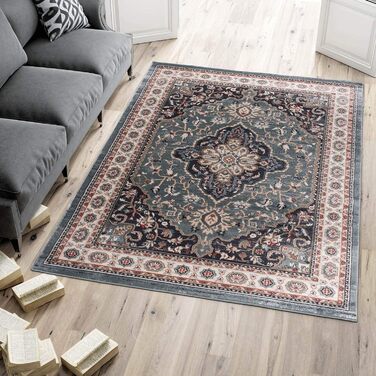 Традиційний східний килим - Короткий ворс - М'який перський килим для вітальні, спальні, їдальні - Сертифікований OEKO-TEX - AYLA