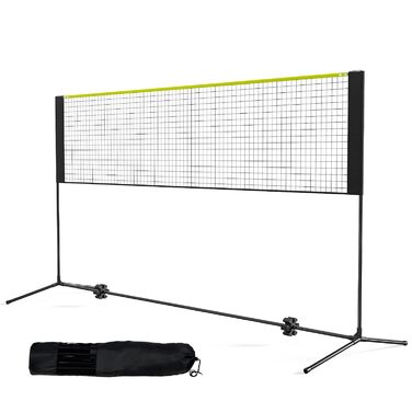 Універсальна сітка для бадмінтону, тенісу та піклболу (3 в 1), Портативна, 1-метрова висота, для зовнішнього використання