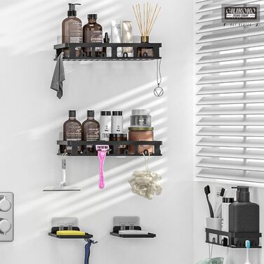 Поличка для душу без свердління, органайзер для ванної кімнати, поличка для душу без свердління, поличка для ванної кімнати, прикр