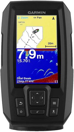 Ехолот Garmin Striker Plus 4 Chirp Ехолот Striker Plus 4 Chirp, чорний, OneSize, 0753759184162
