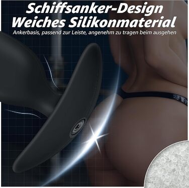 Фалоімітатор Defomy надувний, зі сталевими кульками та магнітною системою, регульований