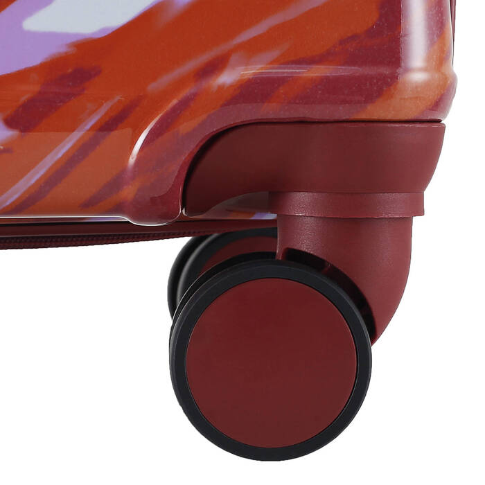 Валіза Semi Line 20' (S) White/Red Print (T5654-1)
