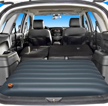 Повітряна подушка матрац для автомобіля, автомобільна повітряна подушка з зазором 100x60x15 см Надувний автомобільний матрац для багажника Автомобільний матрац, кемпінговий матрац для спальні в автомобілі, туристичний надувний матрац, маленьке повітряне л