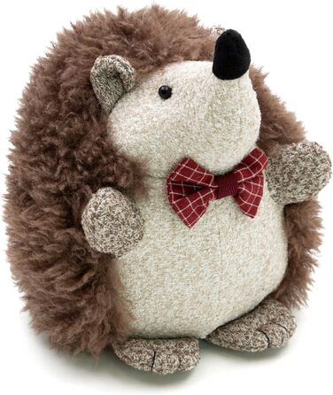 Дверний обмежувач Benross, обтяжений, декоративна тварина / осіння прикраса для дому, м'який, пухнастий і милий дизайн (їжачок)