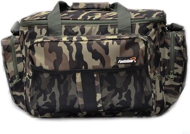 Велика утеплена сумка для риболовлі Carp Bag Camouflage