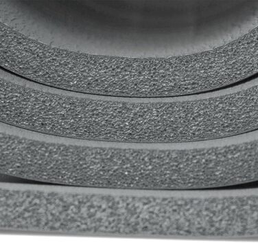 Гімнастичний килимок/килимок для йоги diMio Comfort розміром 185x60x1 см, 185x60x1,5 см, 185x90x1,5 см, 200x100x2 см з ремінцем для перенесення, без фталатів протестовано SGS, колір Urban Grey 185 x 60 x 1,5 см