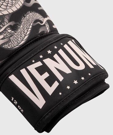 Боксерські рукавички Venum Dragon&39s Flight 12 oz чорні/пісочні