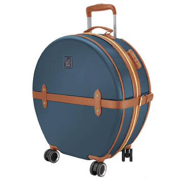 Валіза Semi Line 20' (S) Blue/Brown (T5672-2)