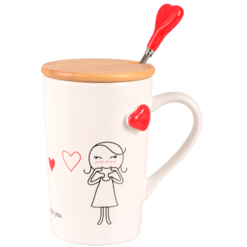 Чашка LED Love Is D, 360 мл (7133177)