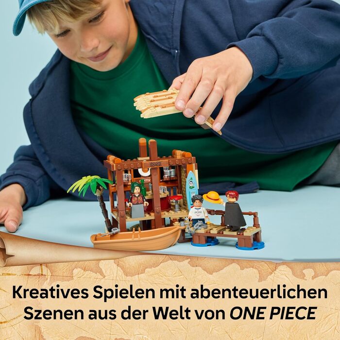 Конструктор LEGO ONE Piece Windmühlendorf-Hütte 75636, 299 деталей, аніме-тематика