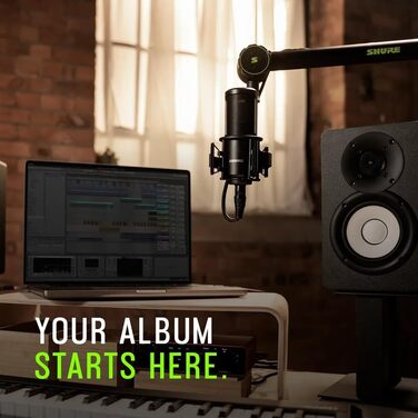 Набір для запису Shure SM4 студійний конденсаторний мікрофон з XLR