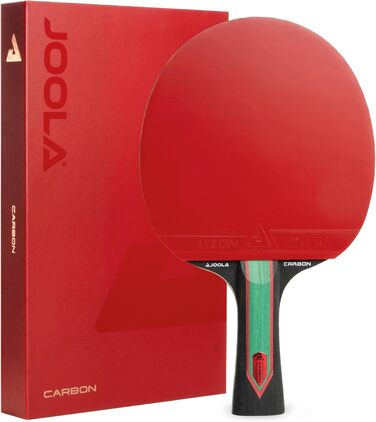Тенісна ракетка JOOLA RED Carbon Control — карбонова професійна бита з гумовими накладками Vizon