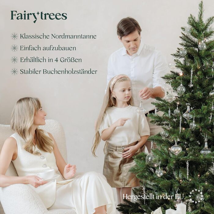 Штучна різдвяна ялинка 220 см FairyTrees