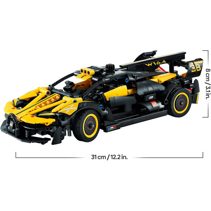 Конструктор LEGO Technic 42151, модель Bugatti Bolide, 905 деталей