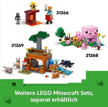 Конструктор LEGO Minecraft 21267, Пустельний Патруль Вілдротників, 105 деталей
