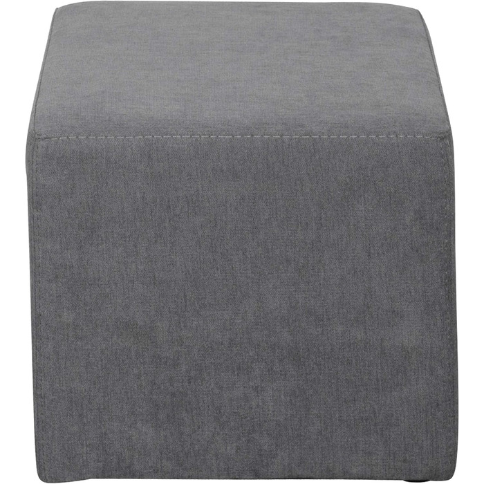 Кубоподібне сидіння 42 см - Високоякісний, простий у догляді пуф-стілець - Пуф вагою лише 4 кг - Ідеальний варіант для сидіння (Coral12)