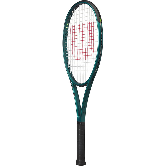 Тенісна ракетка Wilson Blade 101L V9 FRM – зелена, 286 г, 4 1/4" (2), готова до гри