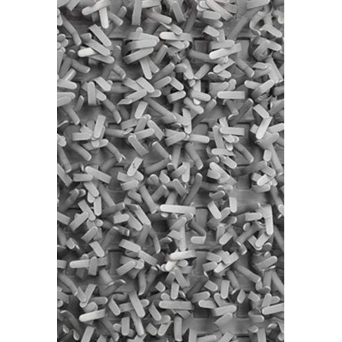 Килимок CSN Astro Turf 90 x 55 см світло-сірий/сріблясто-сірий Килимок для дверей для використання всередині та зовні приміщень 100 поліетилен Неперевершений вхідний килимок Килимок для вуличного використання