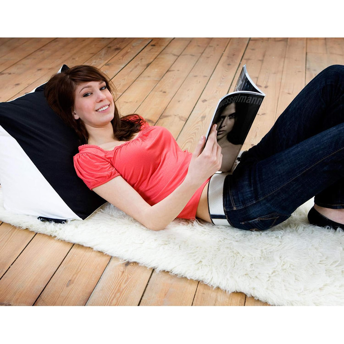 Подушка для читання Книжний хробак ергономічна клиноподібна подушка для шиї з мікробісером, ергономічна подушка для спини, книжкова подушка для тривалого читання та затишних ночей