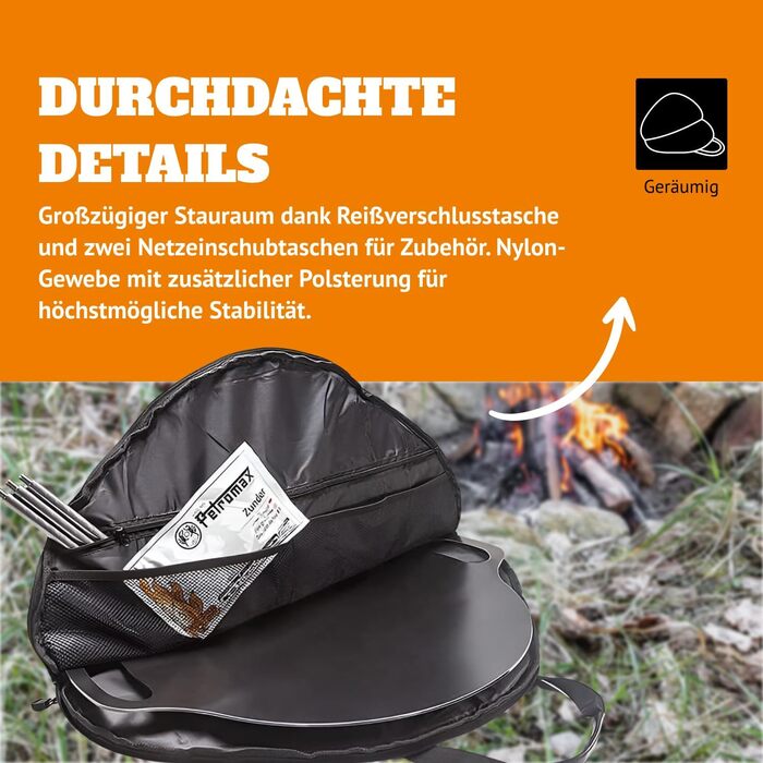 Сумка Relags Petromax для вогнища FS56, чорна, один розмір, 402428