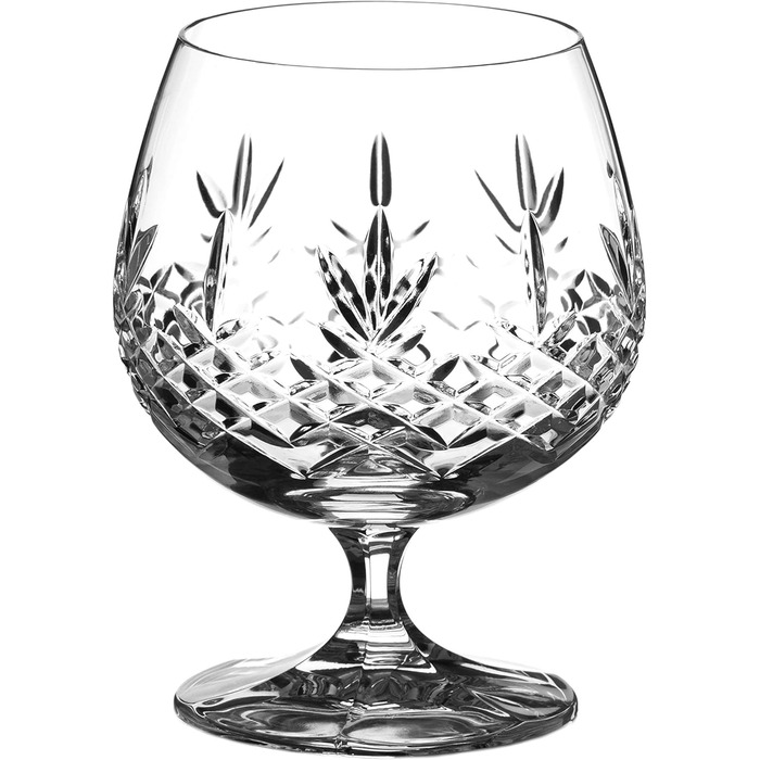 Чарки для коньяку або бренді DIAMANTE - колекція Букінгем - 2 кришталеві чарки для нюхання ручної роботи