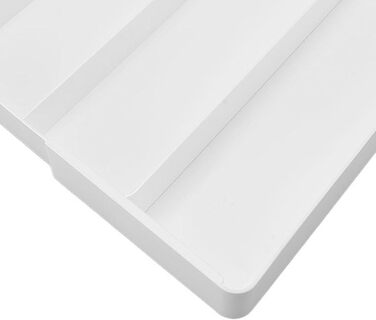 Роздільники для шухляд з ABS-пластику, універсальний органайзер для шухляд, простий дизайн для кухні, спальні та офісу - міцне сховище, проста організація, практичність для