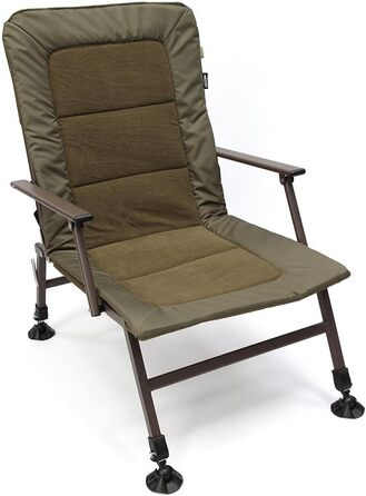 М&39яке рибальське крісло G8DS XPR з грязьовими ніжками, регульованими підлокітниками, зручним сидінням для лову коропа