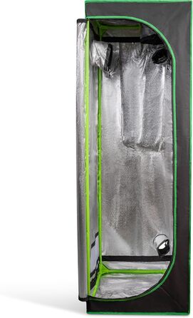Гроубокс 80x80x180 см Тент для вирощування та розмноження рослин (гідропоніка) Шафа для рослин з Оксфорду 600D та високовідбиваючого мілару Тент для рослин та домашнього вирощування З водонепроникним піддоном
